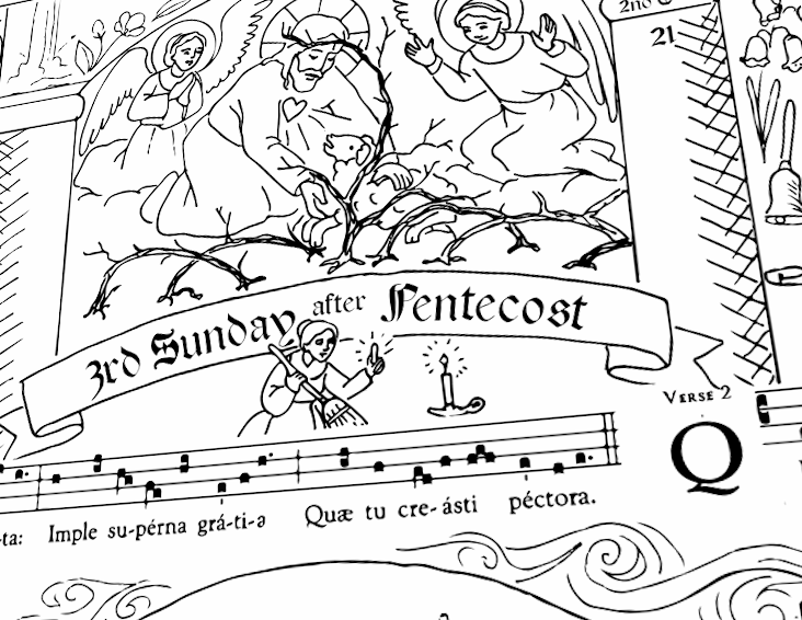Liturgical Calendar Coloring